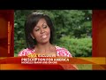 Michelle Obama on Healthy Living