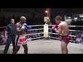 Cyrus Washington (Tiger Muay Thai) wins the PK-1 Championship Belt