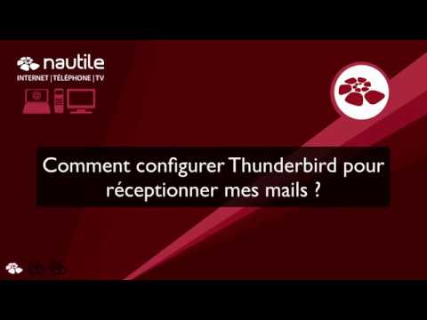 Configurer Thunderbird pour réceptionner mes E-mails
