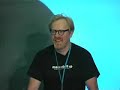 Mythbuster Adam Savage drunk on a treadmill
