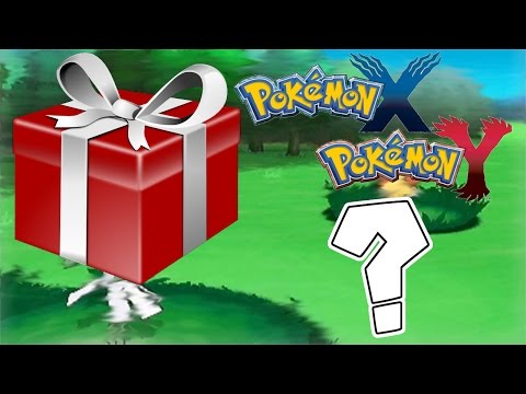 how to mystery gift pokemon y