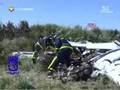 Mueren dos personas en un accidente de avioneta en Madrid