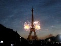 Bastille Day 2009 Fireworks at Eiffel Tower - Part 1 of 3