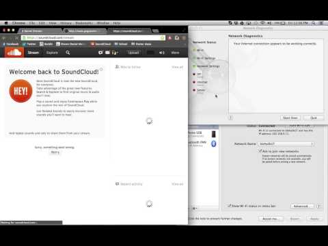 Internet Problem with new MacBook Air June 2013