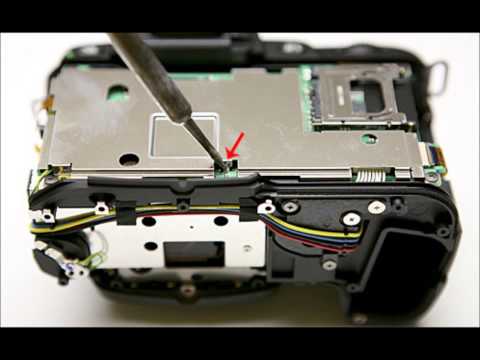 how to repair a nikon camera