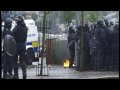 Several injured in Orange march clashes