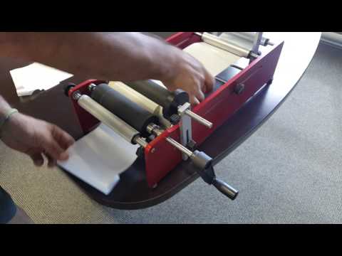 Label Aide Manual Labeler Set-up