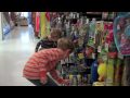 Hunter and Dylan Shop at Walgreens