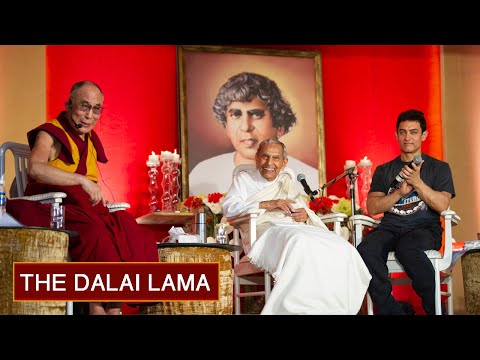 dalai - An interactive session with His Holiness the Dalai Lama and Rev. Dada J.P. Vaswani, hosted by Aamir Khan held on Sunday July 28th at the Sadhu Vaswani Missio...