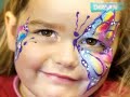 Derivan Face & Body Paint - Rainbow Butterfly