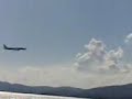 plane landing in kalamaki, ZANTE, GREECE plane landing in kalamaki, ZANTE, GREECE