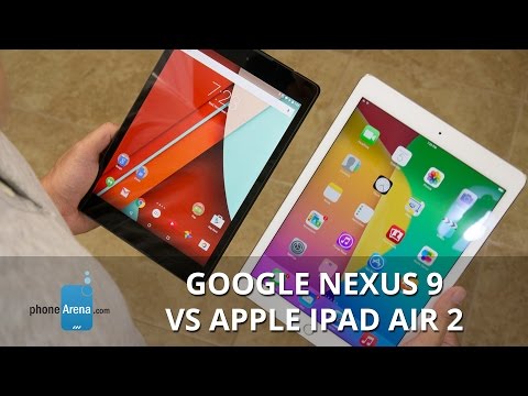 Google Nexus 9 vs Apple iPad Air 2