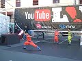 Flip Video capturing dancers at YouTube Live
