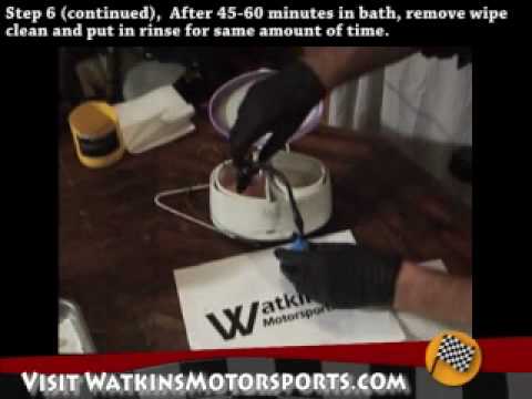 how to rebuild fuel injectors