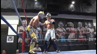 琉球ドラゴンプロレス御万人王座「琉王」初代王座決定戦グルクンマスクVSビリーケン・キッド