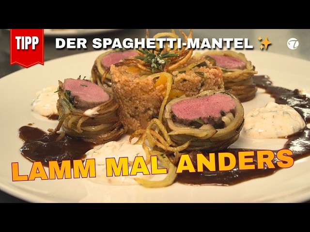 Oster-Highlight: Lammr&uuml;cken im Kartoffelnetz
