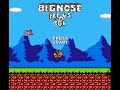 big nose freaks out is a nes game developed by codemasters and published by camerica. it is a sonic-esque platformer which means that you have to build up momentum and use it to jump and run your way through the level. the story is that big nose got his valuable bones stolen by a dinosaur and tries to retrieve them back with the use of his newly invented stone-board. this is not supposed to be a speed run or anything, i just want to demonstrate the game and you will probably see me dying a few times.