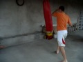 Treinando Muay Thai em casa!!