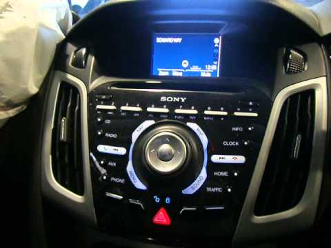 how to update ford focus sat nav
