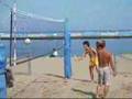 冬の熱海海岸にて