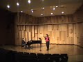 Joe Ayers, Bass Trombone Recital Part 1, CSUEB