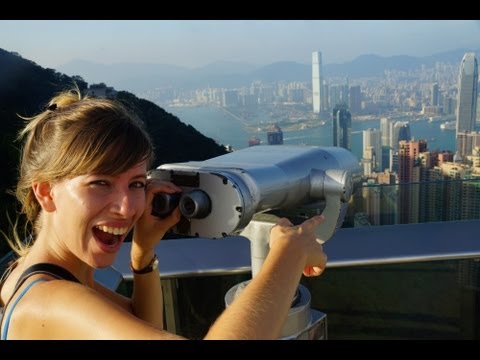 Peak Tram and Views of Hong Kong Island