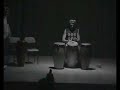 il maestro Sergio alle Percussioni