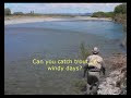 Fly fishing in south of Queenstown New Zealand on a windy day proves successfull!