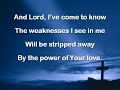 The Power Of Your Love The Power Of Your Love