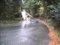 BMW offroading and rain drifting