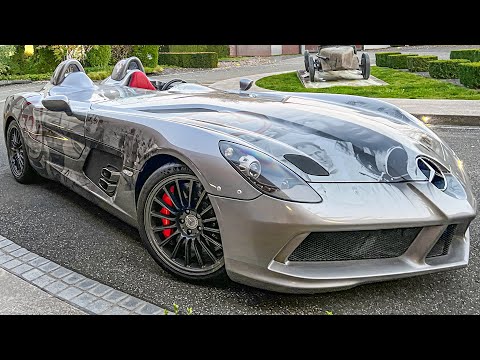 Mercedes SLR Stirling Moss McLaren! 2.5 Million € Car! +SOUND! Exterior Interior Walkaround 4k
