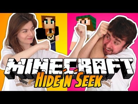 Minecraft - Hide N Seek: Nilce vs. Leon