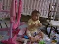 10 month old baby using a two word phrase