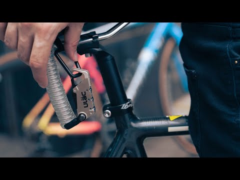 Велосипедный замок Ulac Valkyrie Carabiner Cable Lock White