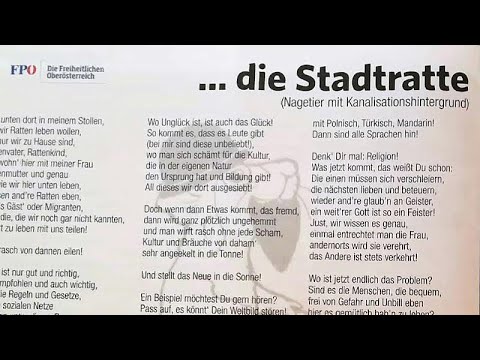 Österreich: »Rattengedicht« - Opposition will weite ...
