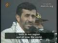 Ahmedinejad's speech about America's stanic rule