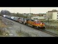 CSX Q190 and Q301 on CSX Trenton Line March 27 2002