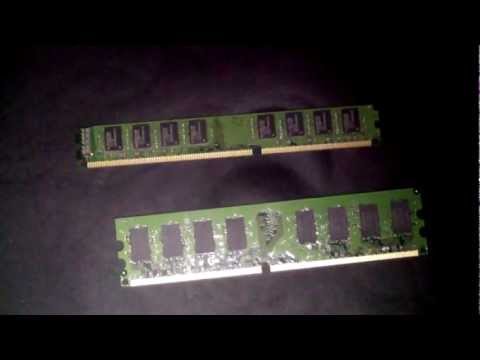 Arbeitsspeicher (DDR2/3) einbauen fuer Dummies: Tutorial #61
