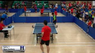 Singapore National Table Tennis League 2017 - 1st Leg - Safra 1 vs New Century 4