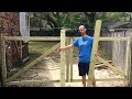 The Best 13 How To Make A Wooden Gate Frame