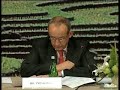 Opening press briefing at climate conference in Bali