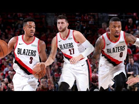 Video: The Best of Lillard, McCollum, and Nurkic in Portland's Match-up with Utah | 2018 NBA Preseason