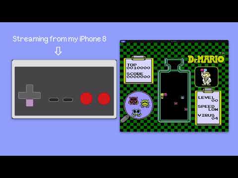 YouTube Video of Virtual Controller playing Dr Mario