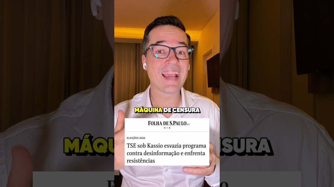 Acabou a farra da censura no TSE. Entenda!