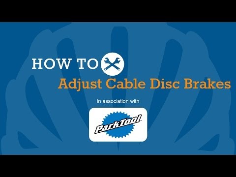 how to adjust disc brakes