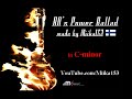 My Best 80's Power Ballad Backing Track in Cm