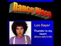 Leo Sayer: Thunder in my heart (disco dub)
