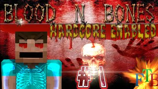Minecraft Modded FTB Blood & Bones Ep: 1 (Hard
