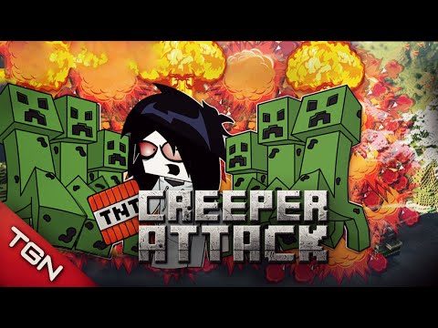 MINECRAFT CREEPER ATTACK: ¡PROTEJAMOS AL NARIZÓN!