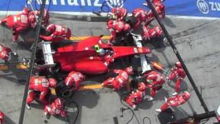 ALONSO pitstop in MONZA 2010.MOD